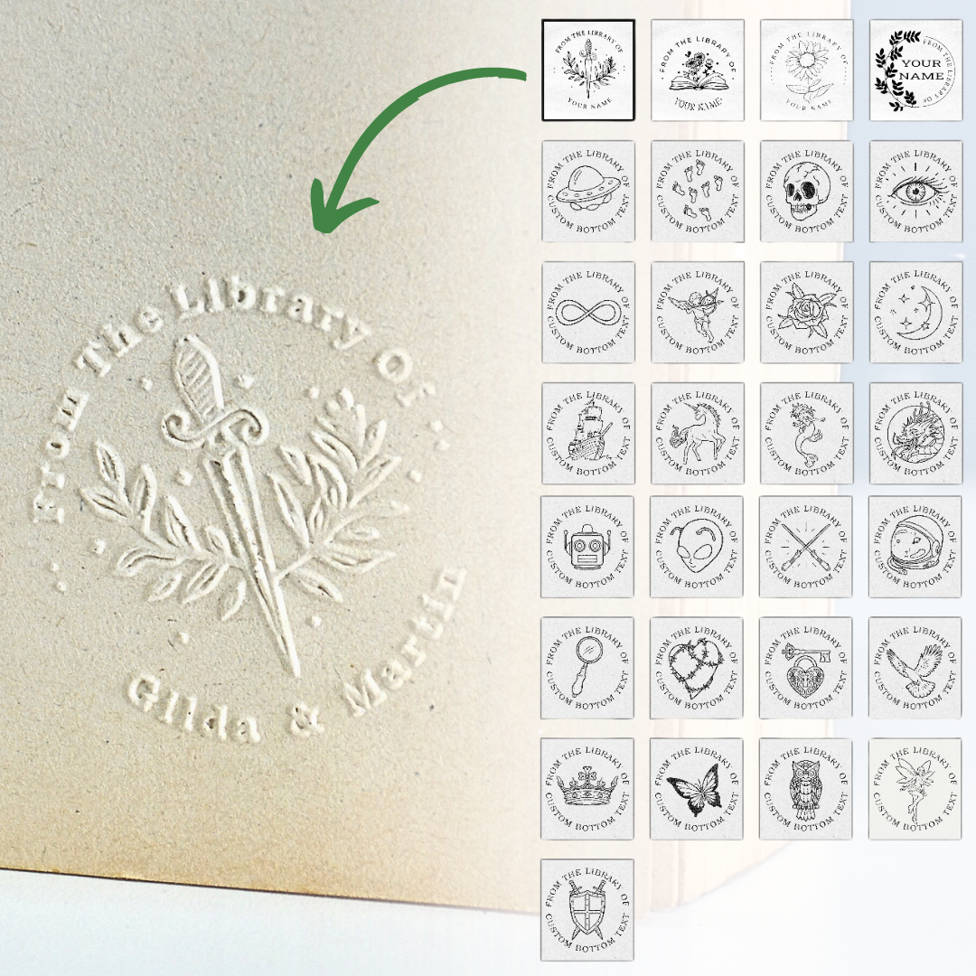 Custom Book Embosser.