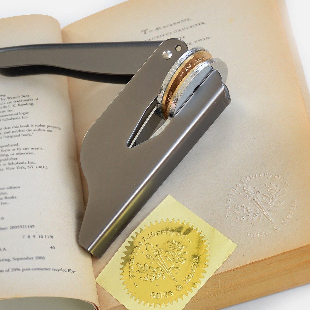 Custom Book Embosser.