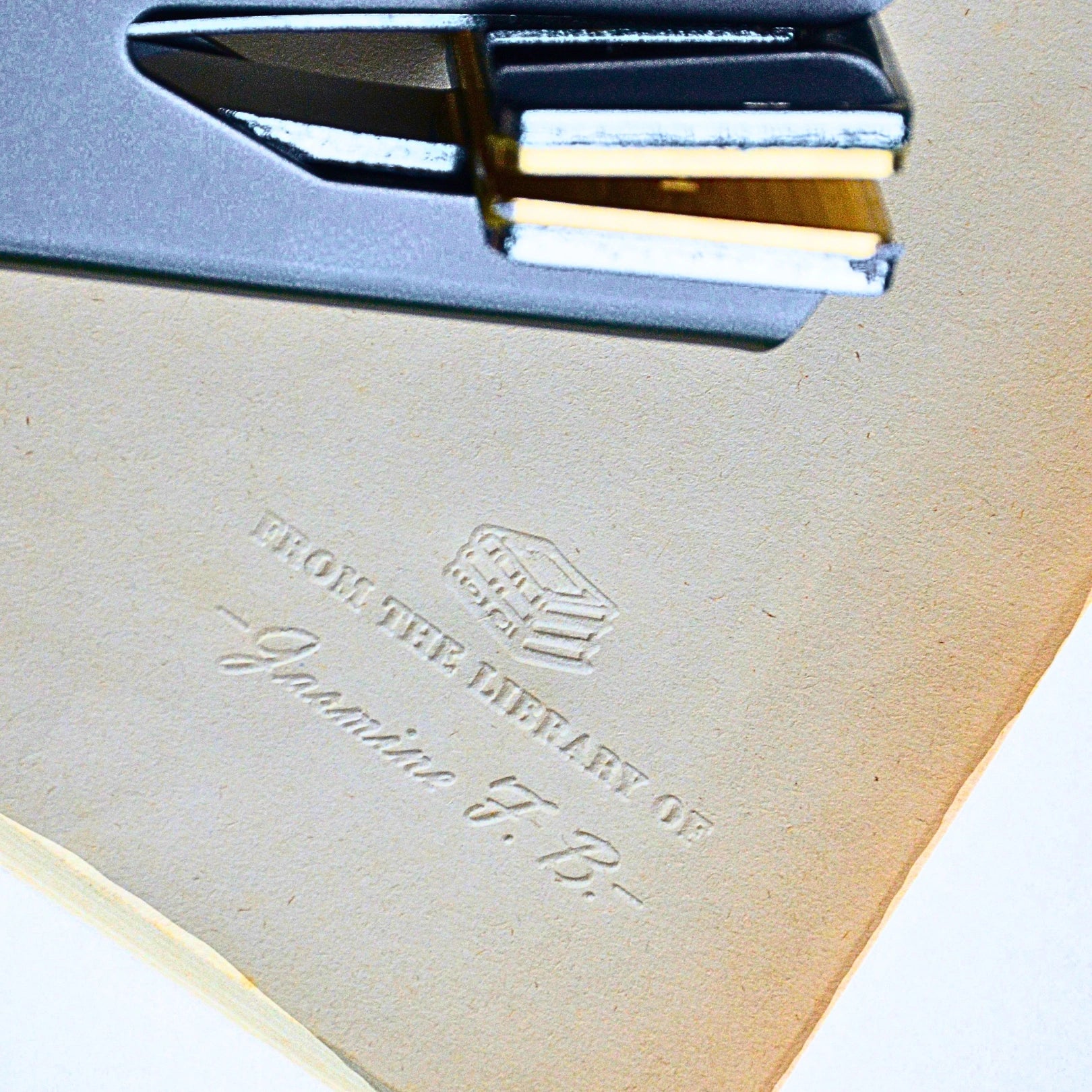 Bookplate Embosser