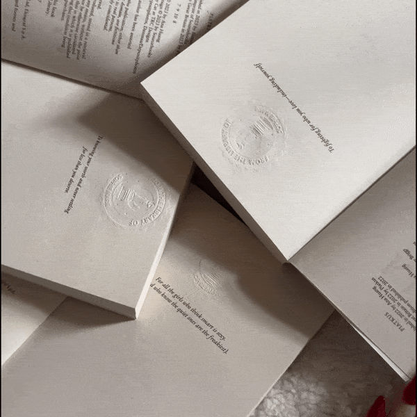 Custom Book Embosser The Whispering Pages