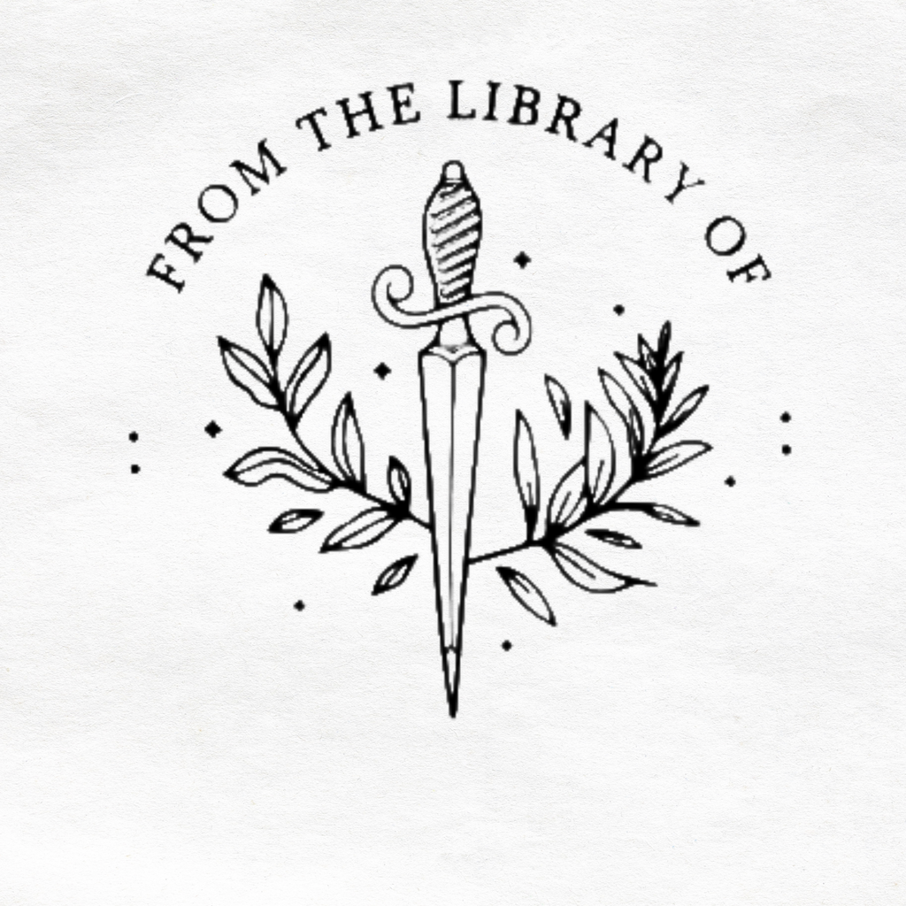 Custom Book Embosser The Whispering Pages