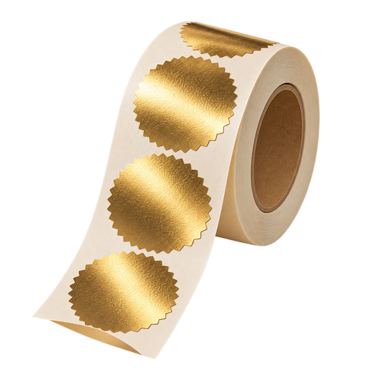 200 Gold Stickers