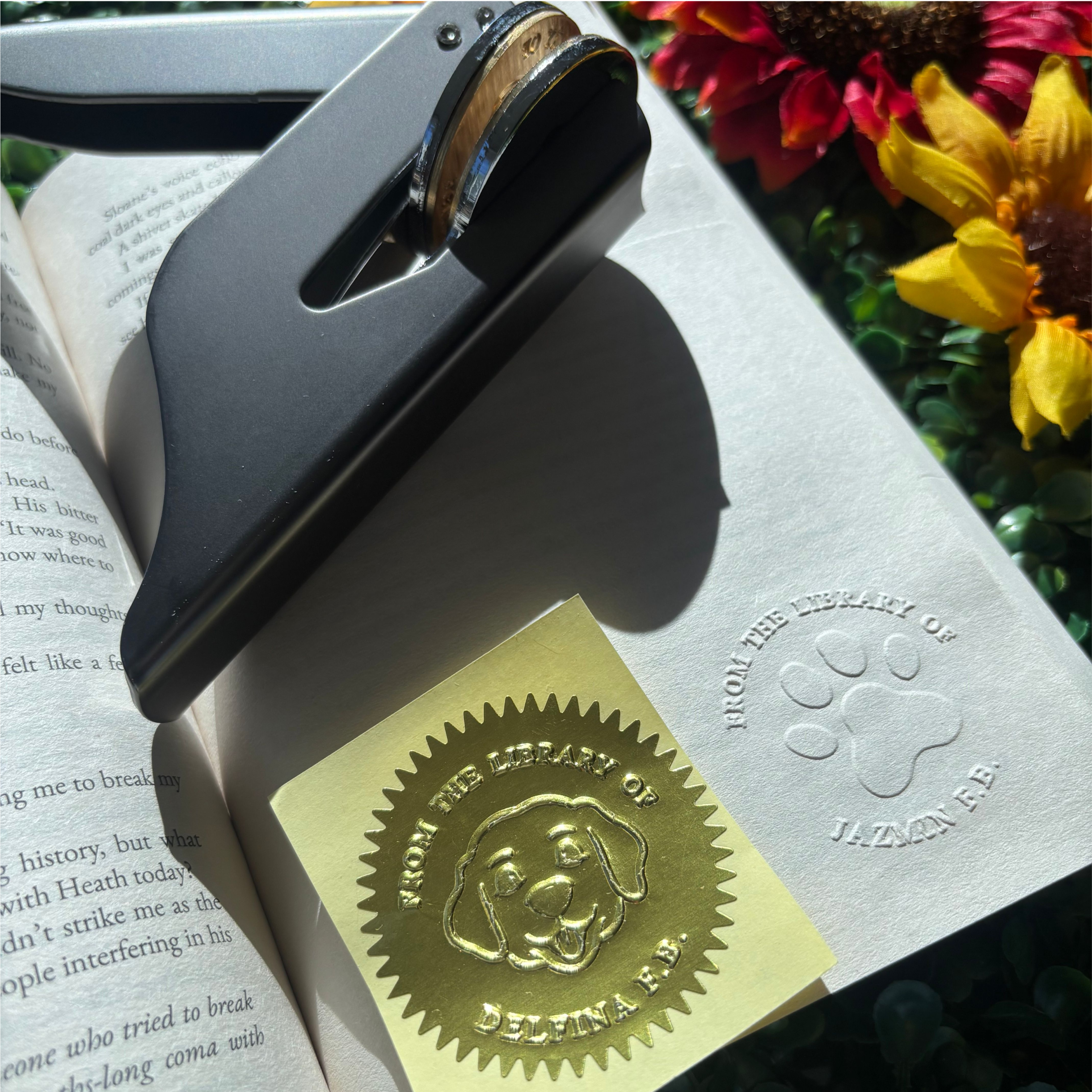 Dog Book Embosser