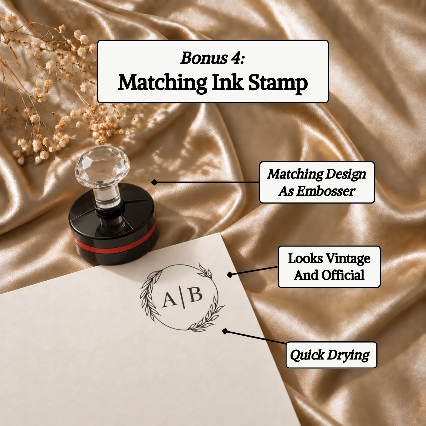 Personalized Embosser Welcome Bundle