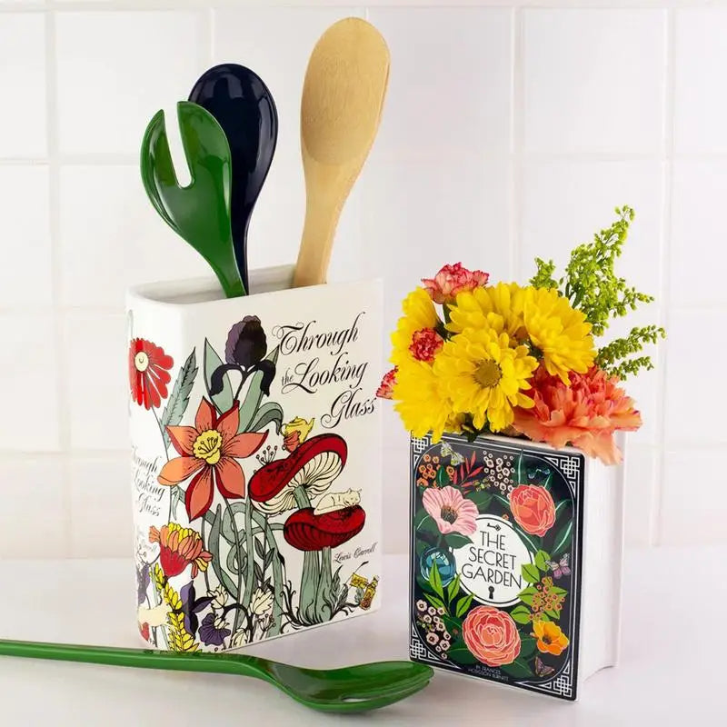 Ceramic Book Vase