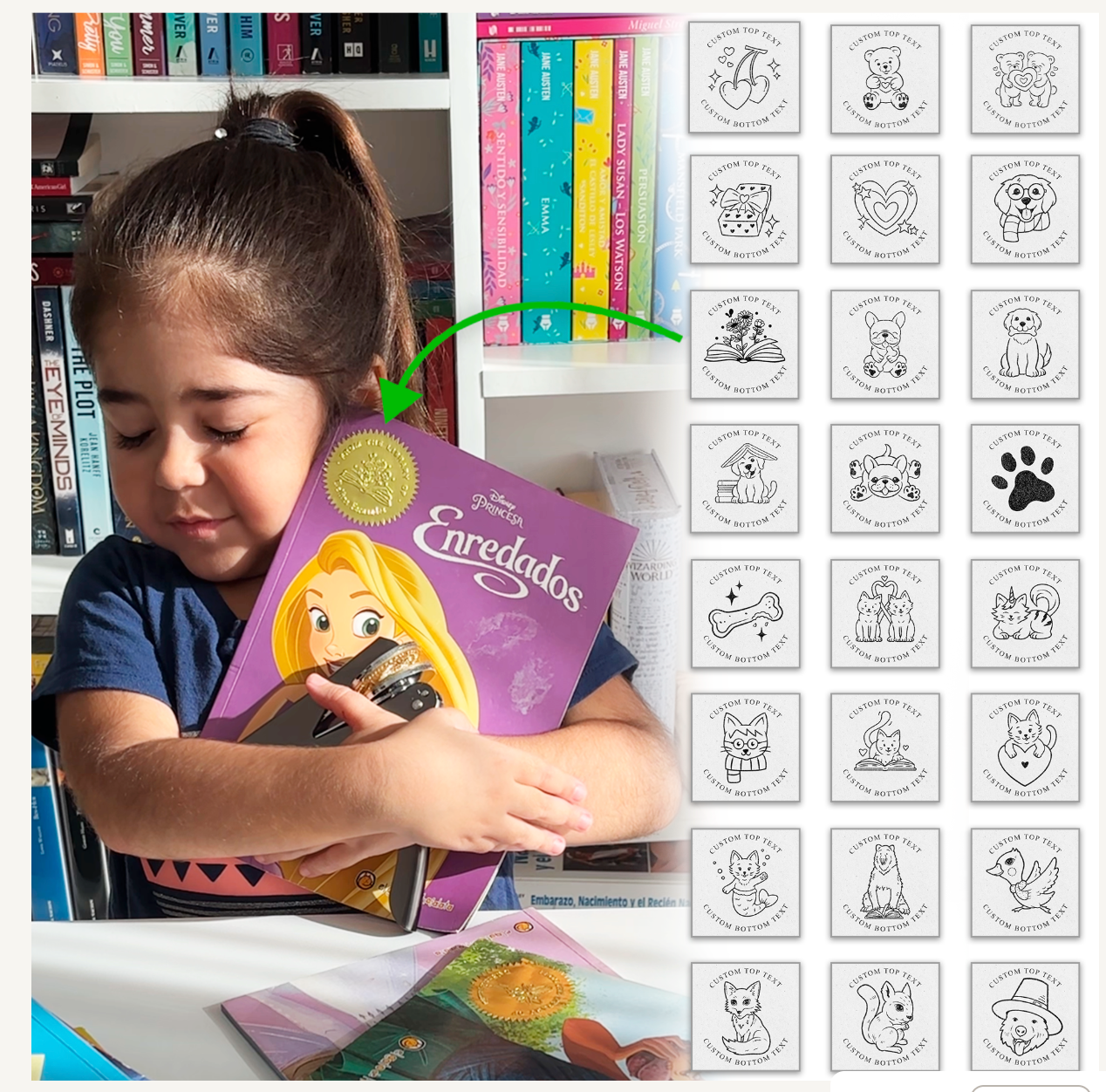 Kid's Book Embosser